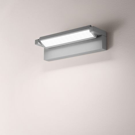 applique in alluminio grigio cemento Display doppia emissione LED 36W CCT 3000K 4000K CRI80 220-240V 50/60Hz 2900Lm