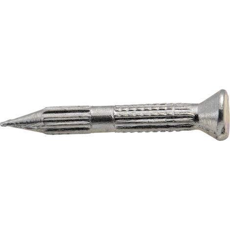 Pointe béton striée tête fraisée Viswood 3,5x40 mm (Boite de 80g)