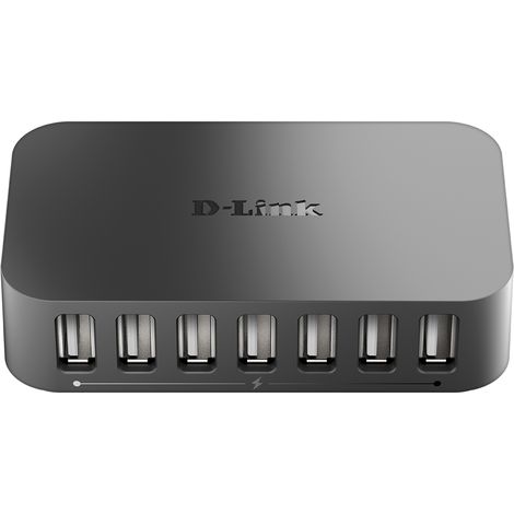 DUB-H7 USB 2.0 Type-B 480 Mbit/s Negro