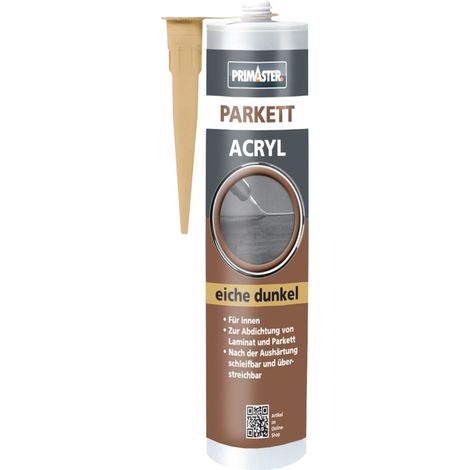 Primaster Parkett-Acryl Eiche Dunkel 300ml Parkettfugendicht Fugendichtmasse (1/2)
