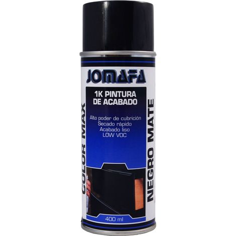 JOMAFA - 1K PINTURA DE ACABADO NEGRO MATE 400ml