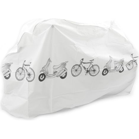 PrimeMatik - Couverture affaire et protecteur contre la pluie et la poussière pour vélo et moto (1/4)