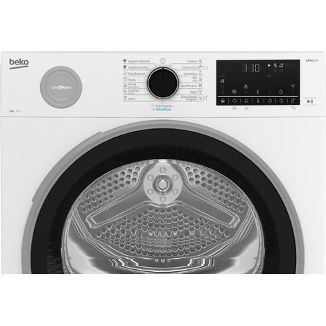 Secadora beko B5T4924SWW blanco 9 kg bomba de calor