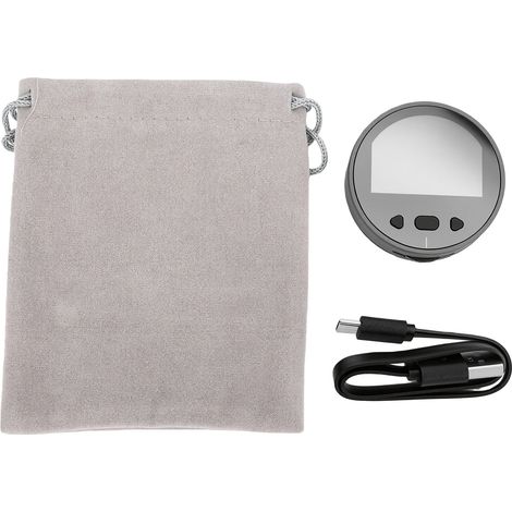 Mètre ruban électronique numérique rechargeable, petit outil de mesure intelligent à rouleau avec fonction mémoire pour formes plates et courbes (1/5)