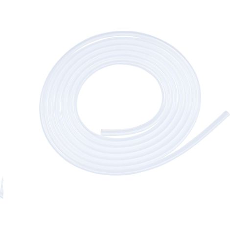 Tuyau flexible en silicone transparent pour transfert de pompe, aquarium - Diamètre intérieur : 2 mm x 5 mm - Diamètre extérieur : 4,5 m (1/5)
