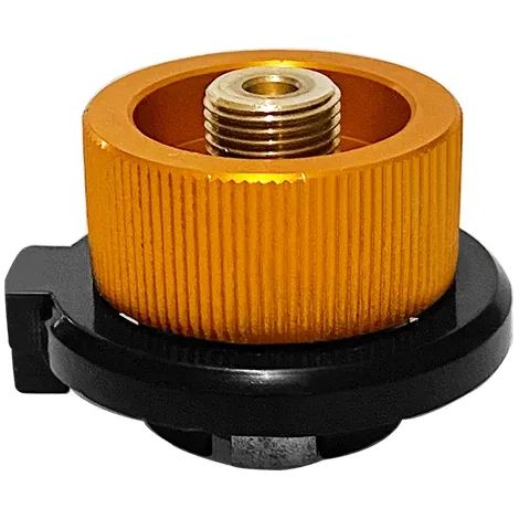 Adaptateur de remplissage pour bouteille de gaz, brûleur pour réchaud de camping, brûleur de randonnée, brûleur extérieur, réservoir de gaz, vanne de raccordement pour fournaise, tuyau tressé, réchaud (1/4)