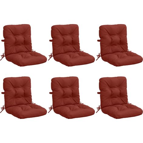 Cuscini per Sedia Alta in 6 Pezzi VIANEN 6 pcs 100% Poliestere vidaXL (1/5)