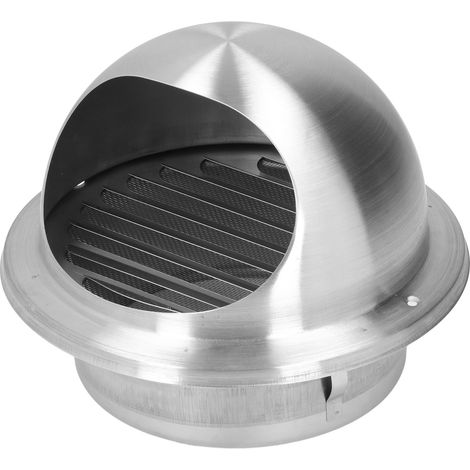 Hotte aspirante extérieure 160 mm en acier inoxydable, réutilisable, ronde, pour cuisine (1/5)