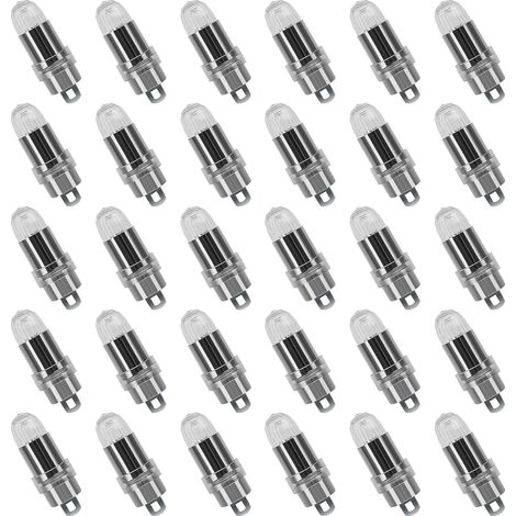 GROOFOO 30PCS LED Ballons Lampes Lumineuses Blanc froid pour Lanterne Papier Décoration Mariage,Fête [Classe énergétique A+] (1/5)