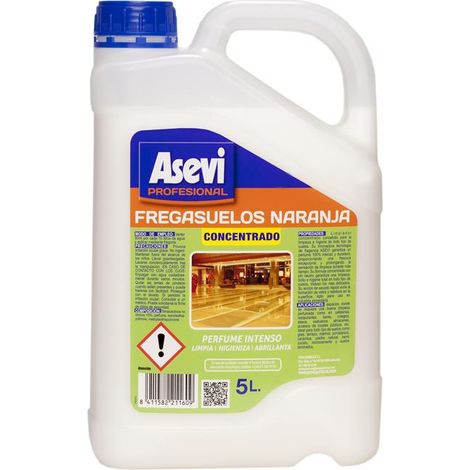 FREGASUELOS PROFESIONAL NARANJA CONCENT. 5L. 21160