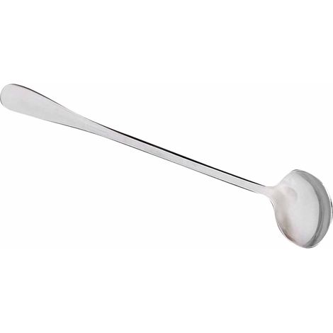 Cuillère en acier inoxydable, cuillère à dessert coréenne, cuillère à café de bureau, cuillère à long manche, cuillère à mélanger, cuillère ménagère, cuillère à soupe longue (1/5)