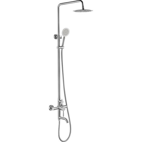 Colonne de douche 016 en laiton chromé collection Erymanthe