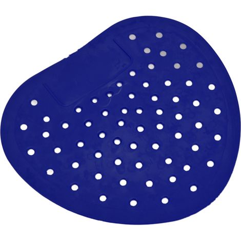 Urinal-Sieb-Deodorant, großlochig, spritzwassergeschützt, duftend, für Badezimmer und Toiletten, blau (1/5)