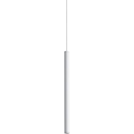 Ideal Lux Sospensione Moderna Look 1 Luce LED Integrato Bianca Vetro Metallo