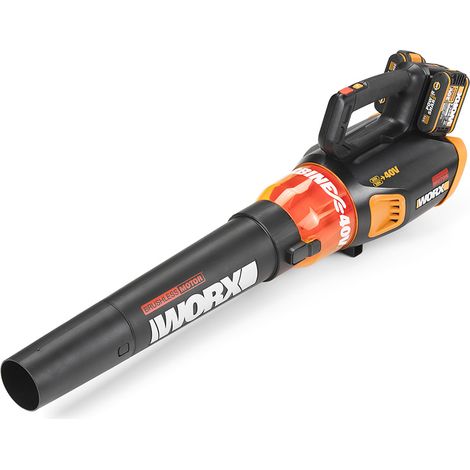 WORX WG584E.9 souffleur à turbine sans fil sans batterie ni chargeur