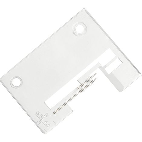 Plaque à aiguilles de rechange pour machine à coudre domestique et surjeteuse (1/5)