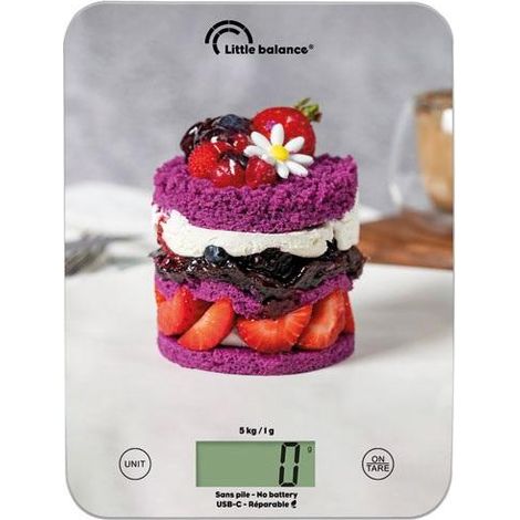 Little Balance 8847 balanza de cocina transparente precisa