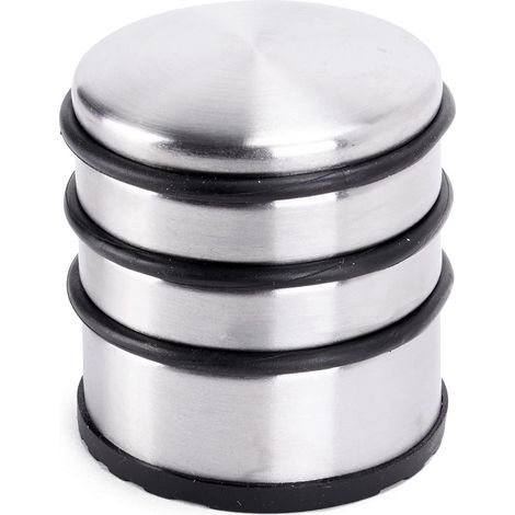 BUTOIR DE PORTE INOX 7.2CM DIAMETRE 9CM M S V 100264 (1/3)
