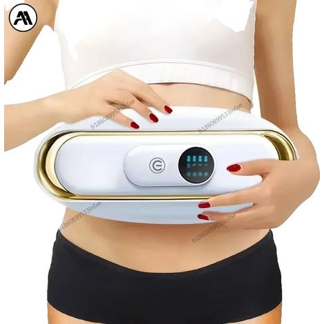 Körperstraffungs-Massager, Vibrations-Therapie, USB wiederaufladbar, WeißA (1/2)