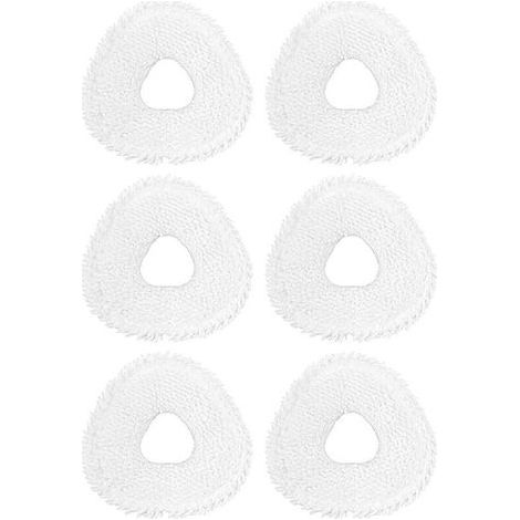 2 pièces/4 pièces/6 pièces lingettes Accessoires Convient pour robot balayeur Whale J3 Chiffon de nettoyage lavable (1/4)