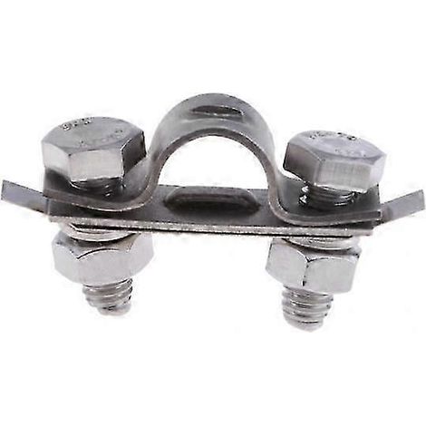 Lot de 3 colliers de serrage en forme de U en acier inoxydable 304 pour câble d'accélérateur de bateau