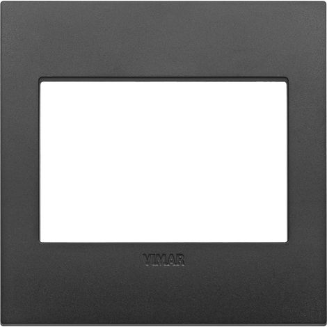 VIMAR - 19648.71 Placca Classic 3M BS nero