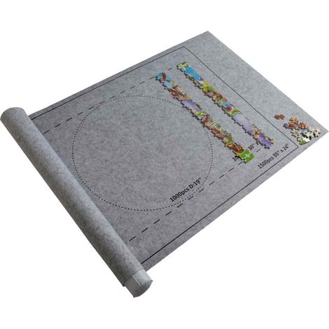tapis de puzzle portable-tapis en feutre -sac de rangement de voyage (1/5)