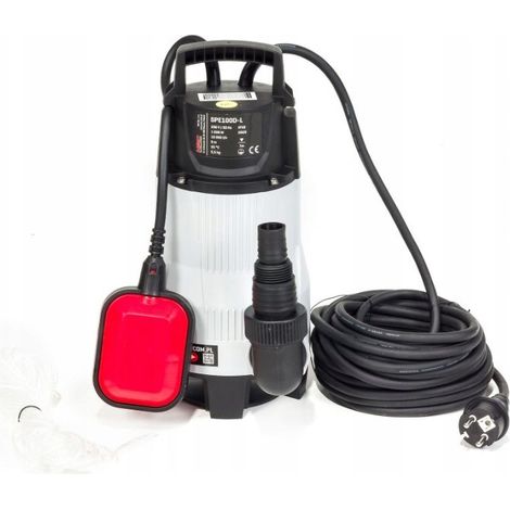 Viva – Pompe broyeur submersible 1000 W – Débit 16m3/h – Hauteur de refoulement max 8,5m – Pour fosses sceptiques et chantiers humides