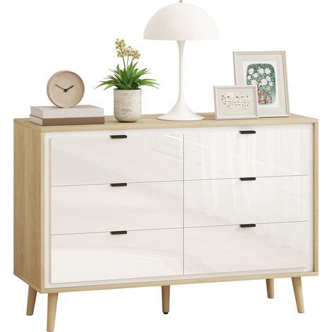 Meuble de salle de bain gain de place avec miroir, étagères ouvertes et armoire à porte miroir, 100 x 15 x 70 cm, blanc (1/5)