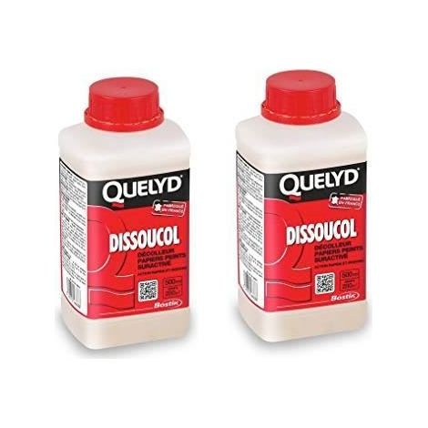 Décolleur pour papiers peints - QUELYD - Lot de 2 - 500ml - Vinyles - Revêtements muraux