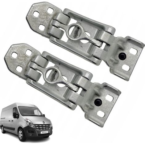 Lot de 2 charnières de porte arrière pour Renault Master Movano (1/4)