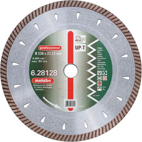 METABO Diamant-Trennscheibe, 125 x 2,2 x 22,23 mm, "professional", "UP-T", Turbo, Universal (628125000) (1/2)