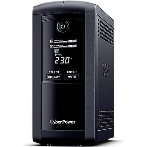 Onduleur line-interactive CyberPower VP700ELCD 700 VA / 390 W Noir 4 prises Type F (1/3)