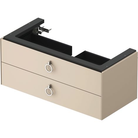 Duravit White Tulip, mueble de baño colgado en la pared, anchura