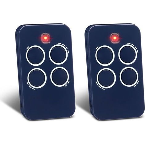replacement parts for Genius remote control, 433.92 MHz for 4-channel garage door openers, compatible with GENIUS ECHO TX4 433 RC, ECHO TX2 433 RC, TE443H BRAVO (1/5)