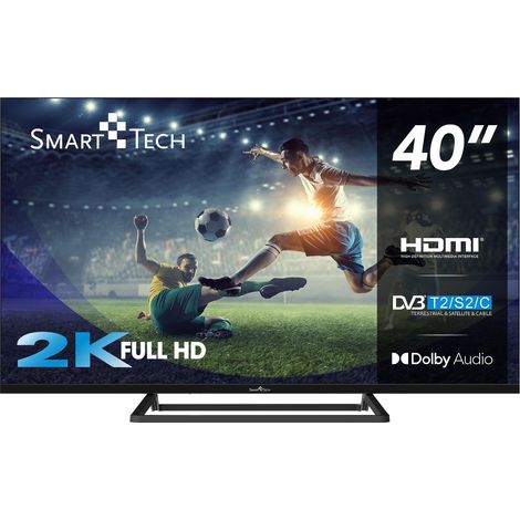 Smart-Tech 40FN01V3 Televisor 101,6 cm (40") Full HD Gris 250 cd / m²