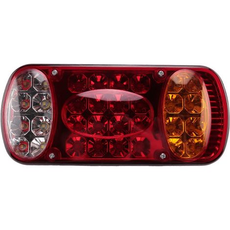 Feu arrière 12V 32 LED pour voiture, camion, semi-remorque, fourgonnette, UTE (1 pièce) (1/5)