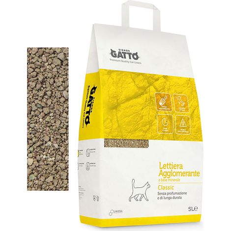 Lettiera Igienica Signor Gatto Classic 4 Pezzi 5 Lt