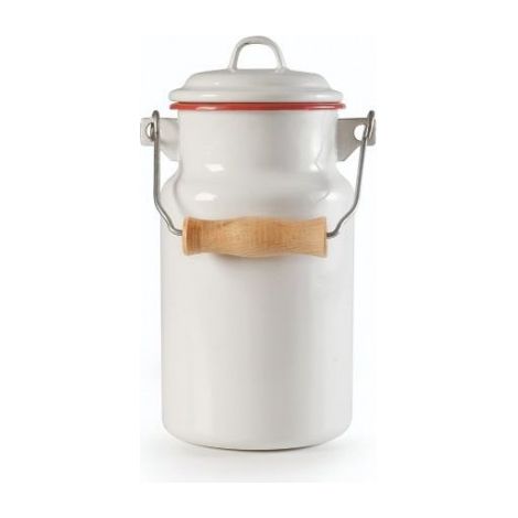 Ibili Jarra vintage burdeos 1 litro esmalte cocina