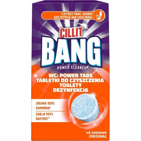 015429 Cillit Bang WC-Reinigungselemente Origin 6 Stück