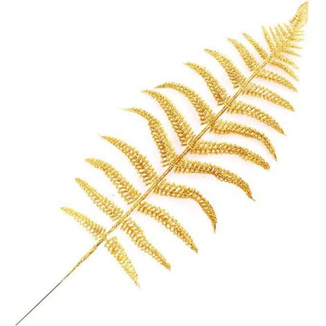 FLEUR-PLANTE ARTIFICIELLE - FLEUR SECHEE Feuille artificielle 10pcs beau travail vif bon décor style-Golden7 (1/2)