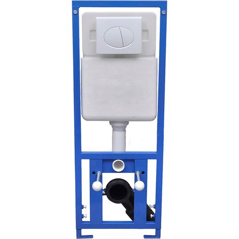 vidaXL Cisterna Empotrada para Inodoro Suspendido 11 L 41x14x(110-125) cm (1/2)