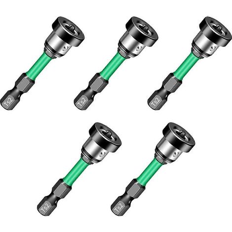 Lot de 5 embouts de tournevis pour visseuse à plaques de plâtre (1/5)