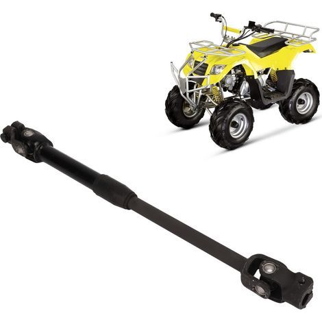Arbre de direction de 505 mm à 30 dents convenant aux motos DIY, karts, quads et véhicules polyvalents de 110 à 150 cm3. (1/2)
