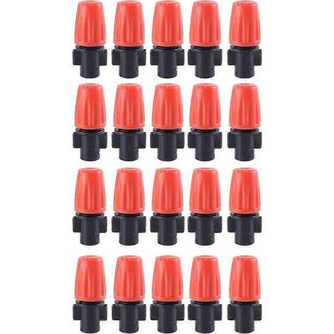 50pcs Adjustable Garden Sprinklers Durable Watering Nozzles for Automatic Plant Care Lightweight Practical Irrigation for Lawns Greenhouses (1/5)