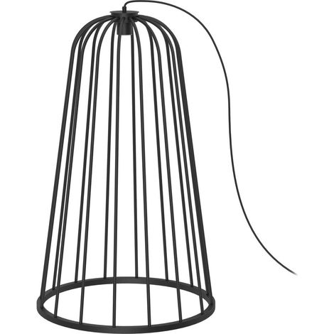 Lampadaire jardin noir dôme 60 cm GU10 Shilo No. Moon (1/3)