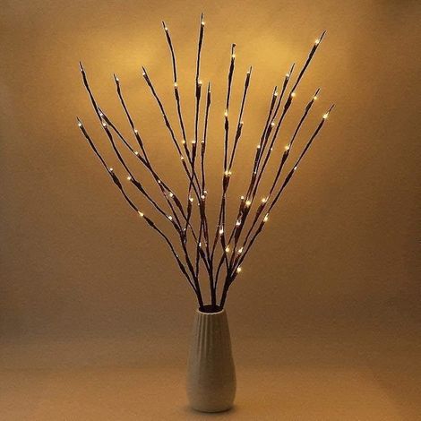 Lot de 2 guirlandes lumineuses, 40 LED, pour fêtes, mariages, fenêtres, arbres et décorations saisonnières.-AquaForge (1/5)