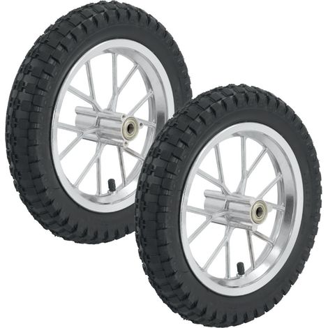 STI Set Cerchi Completi Gomma Ant+Post Minicross 12 1/2 x 2.75 + Camere Aria