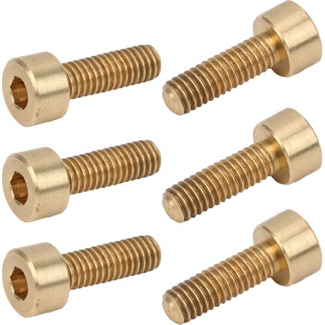 50 vis à tête hexagonale creuse en cuivre M4M4x12 (1/5)