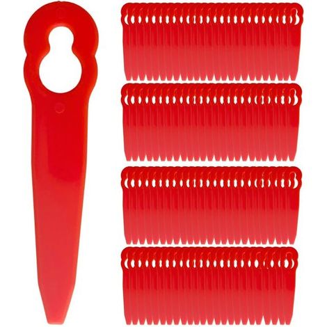 Lame de rechange 40080071000 compatible pour Stihl Polycut 2-2 Polycut 3-2 FSA 45 FSA 57 FSE 52 - Lame en plastique pour Coupe Bordure [Lot 100] (1/5)
